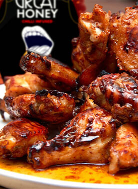 spicy chicken with great honey